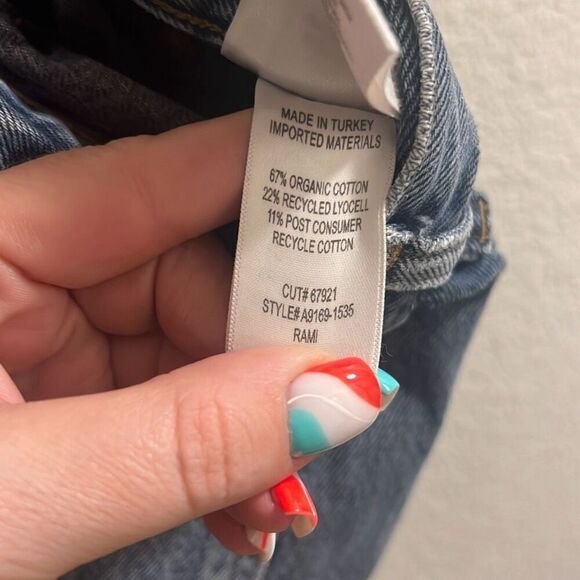 ✨AGOLDE Blue Rami Sz 29 Straight Leg Jeans✨ - Picture 11 of 11